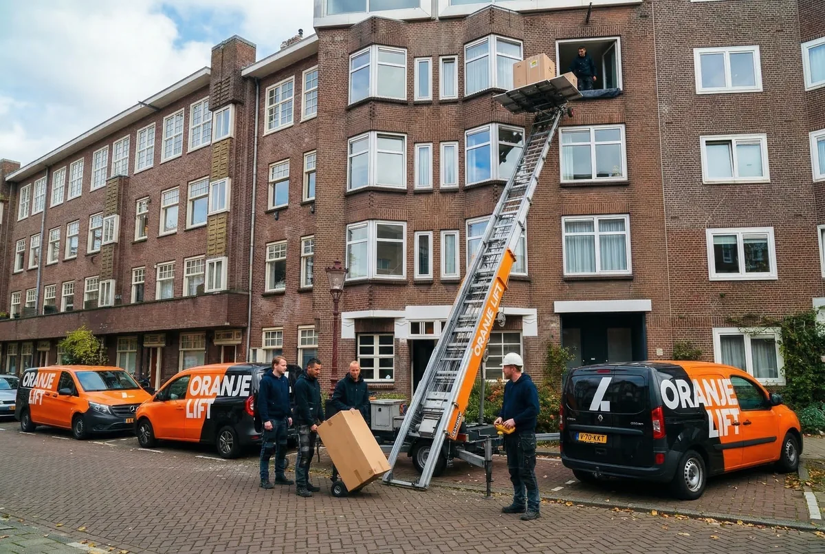Verhuislift bij hoogbouw Breda